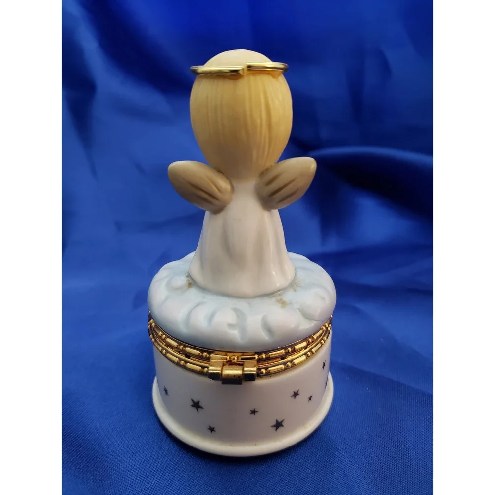Praying Angel Trinket Box
